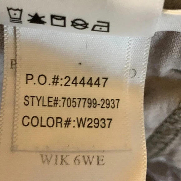 Paige Women's‎ Mayslie Jogger Light Gray Mid Rise Zip Hem Stretch Pants Size 26 - Picture 10 of 14